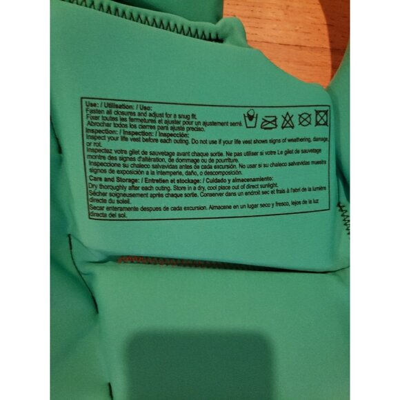 Hyperlite Wake Flotation Aid Paddling Vest Youth 55-88 Lbs Level 70 Bouyancy - Picture 10 of 11